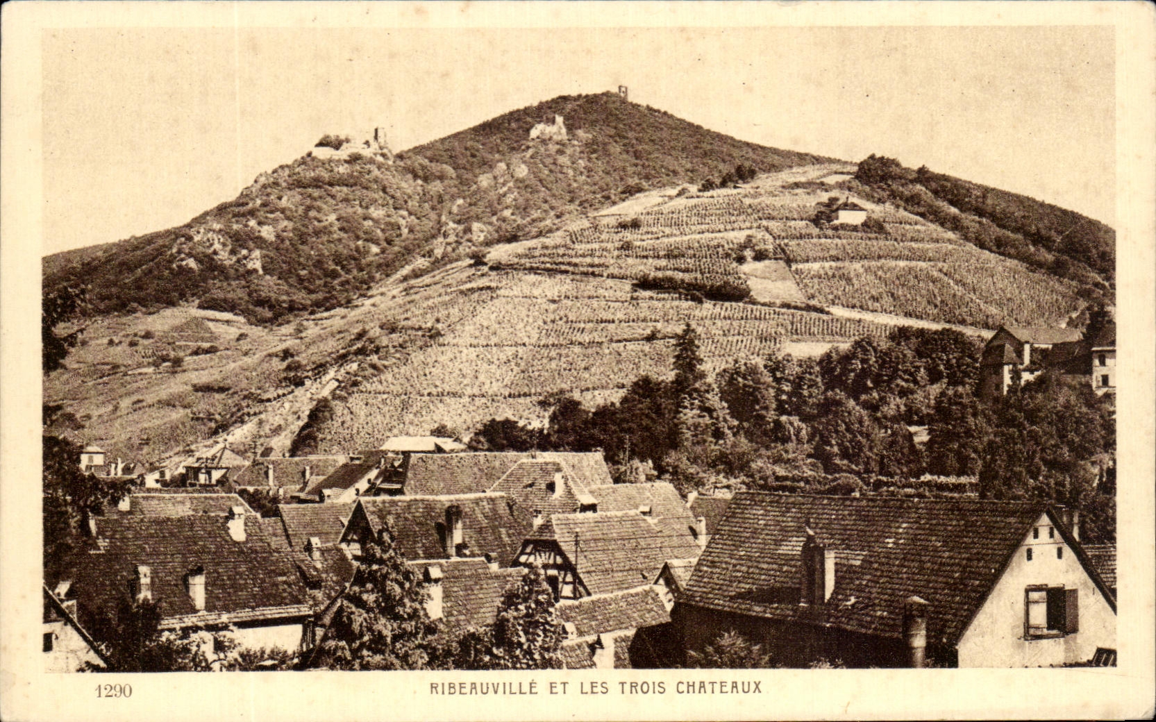 CPA Ribeauville Et Les Trois Chateaux
