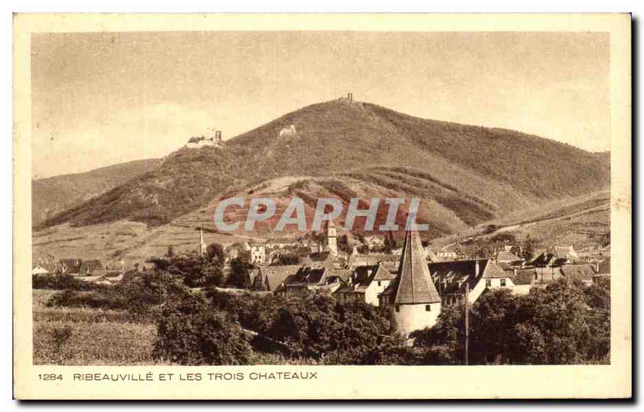 CPA Ribeauville Et Les Trois Chateaux