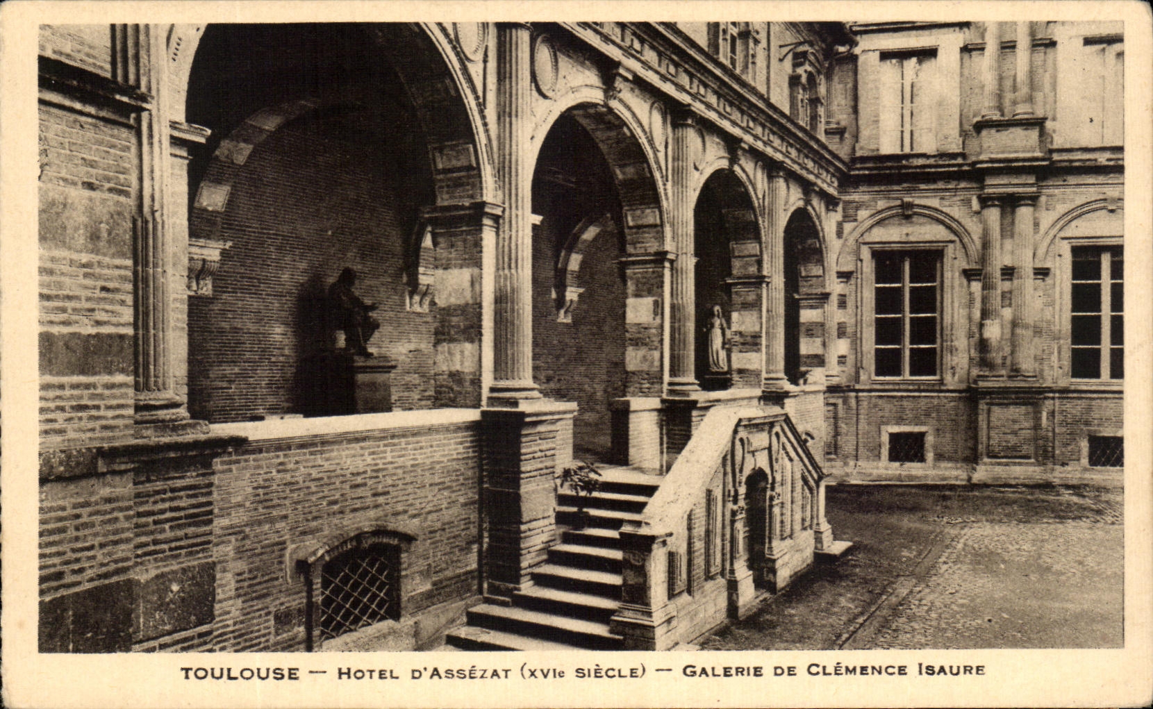 Toulouse — Hôtel d'Assézat (16. Jahrhundert) — Galerie de Clémence Isaure