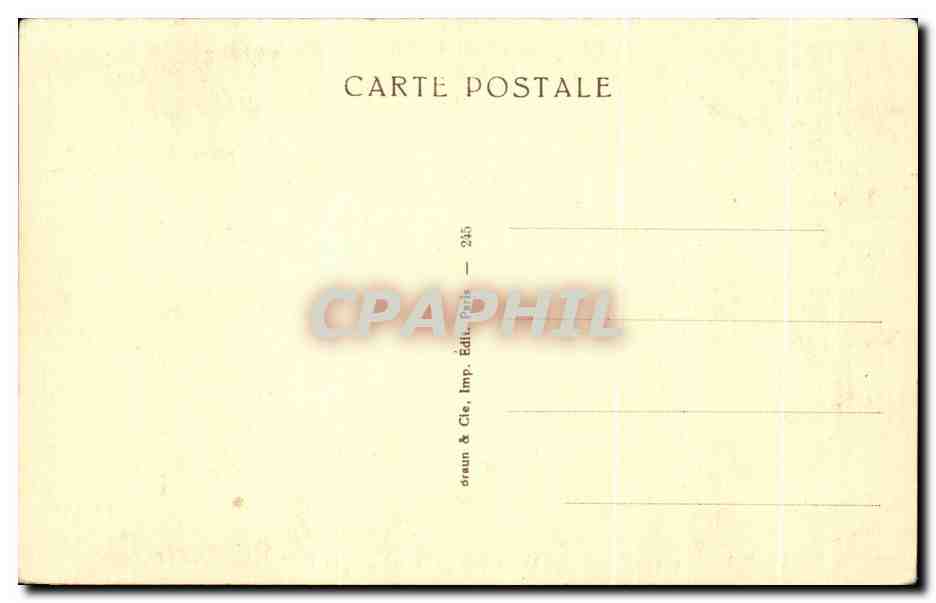 CPA Anvers Musee Royal Des Beaux Arts Metsys Ensevelissement Du Christ — Rückseite
