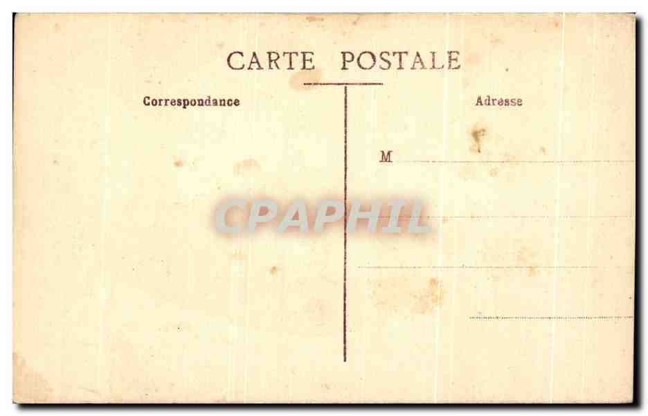 CPA Souvenir De Notre Dame De Lourdes — Verso