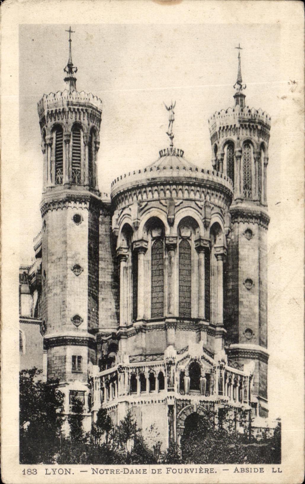 Lyon — Notre-Dame de Fourvière — Abside — LL
