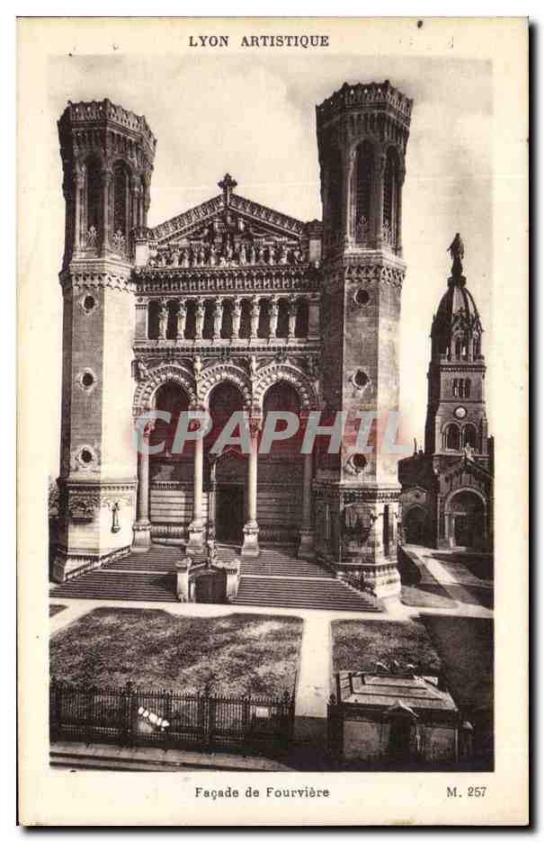 Façade de Fourvière — Lyon — Lyon Artistique, n° 257