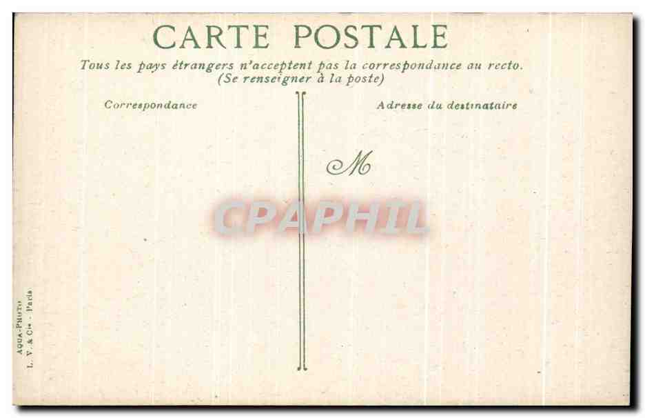 CPA Trouville Hotel des Roches Noires — Verso