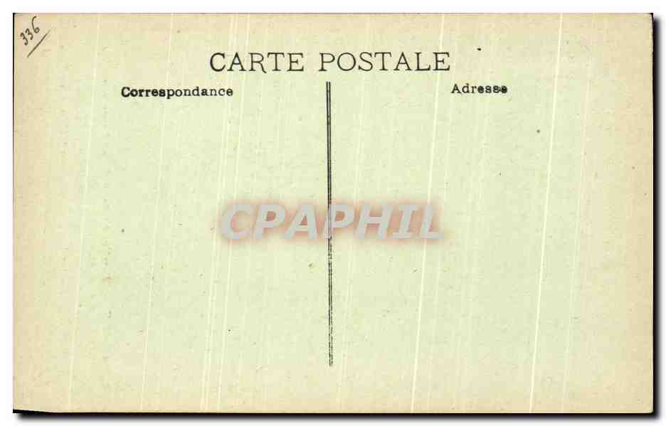 CPA Baux Pavillon dit de la Reine Jeanne  — Verso