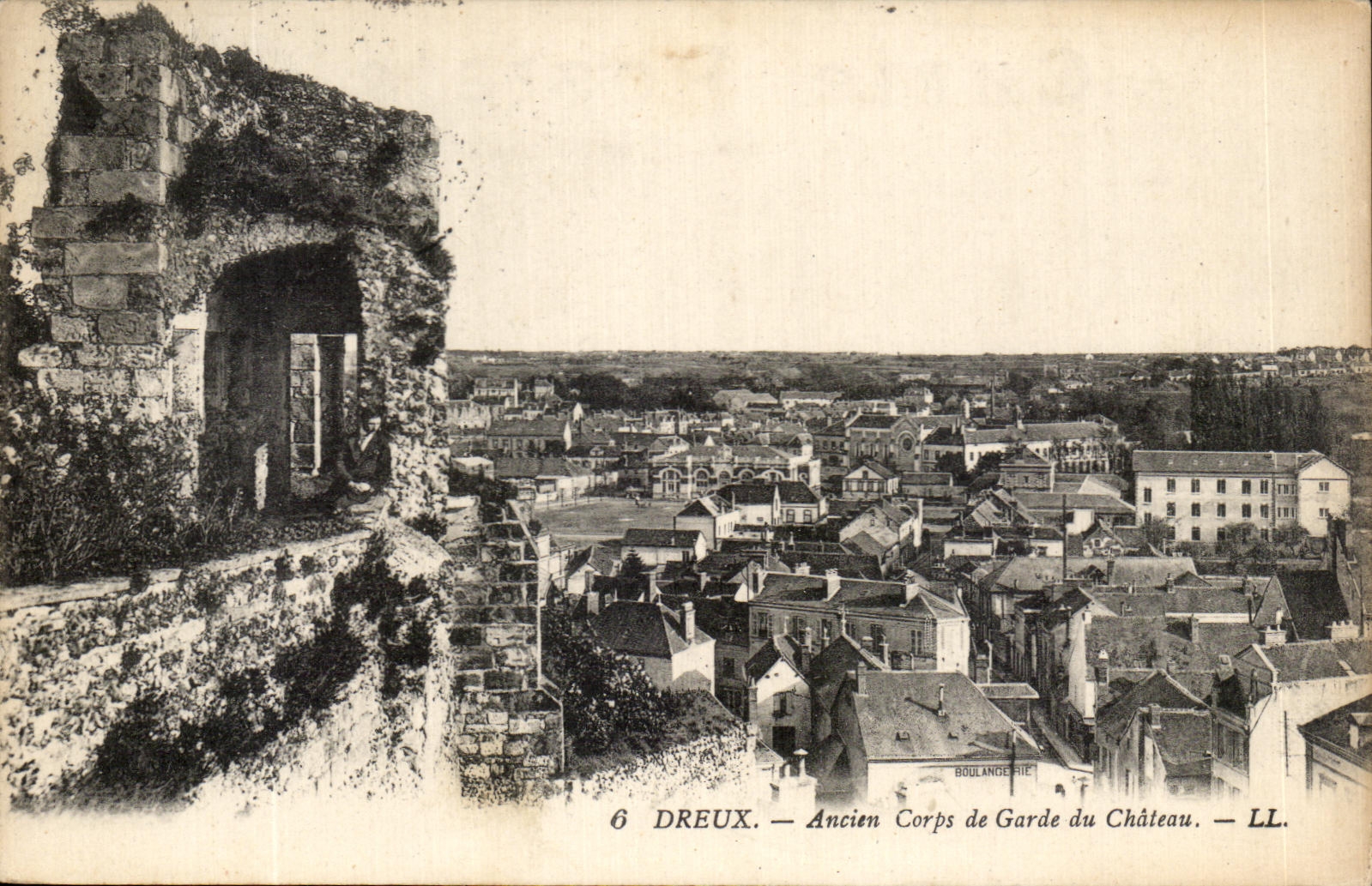 Dreux — Ancien Corps de Garde du Château — LL.