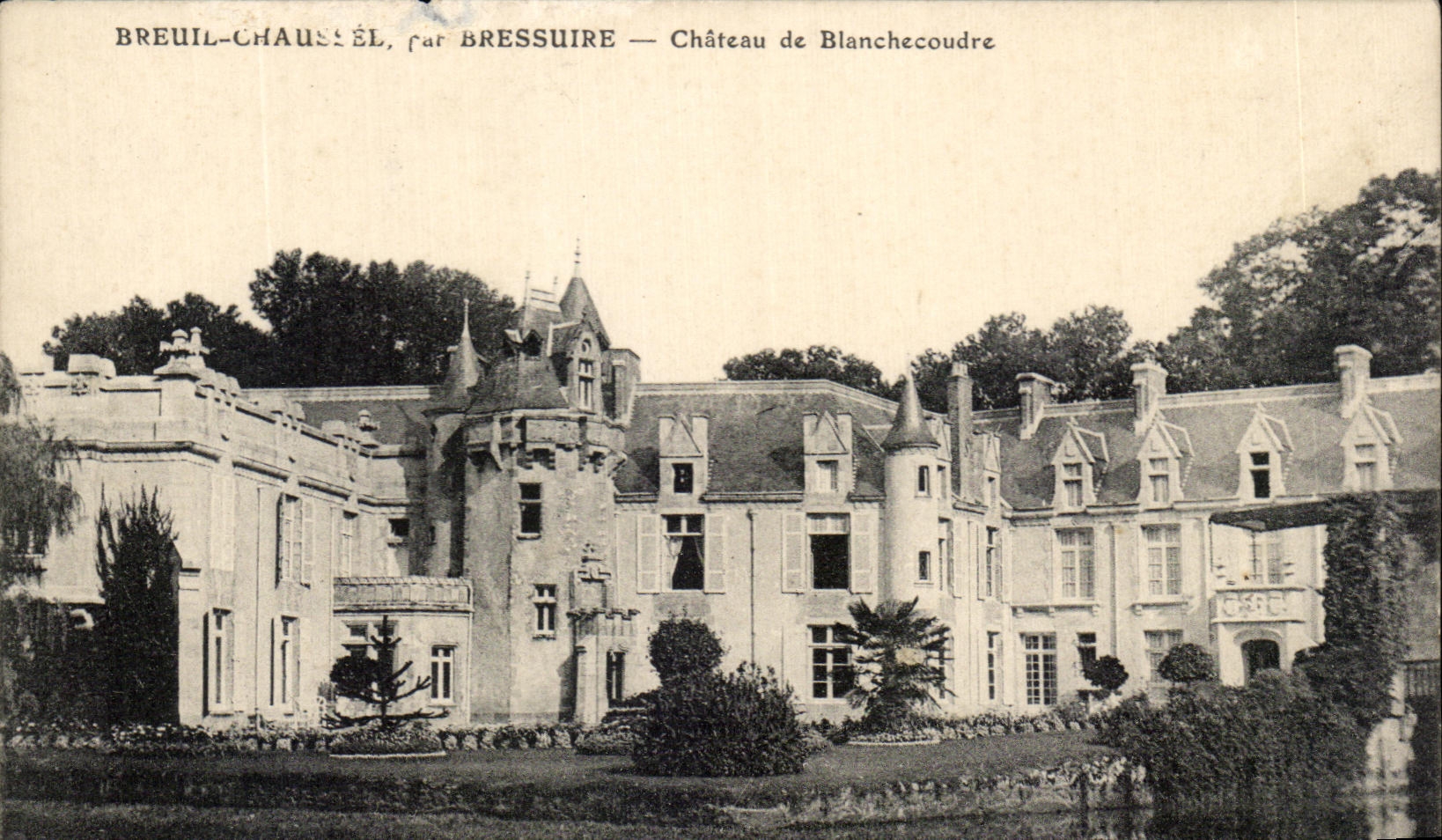 CPA Breuil Chauseel Bressuire Chateau de Blanchecoudre