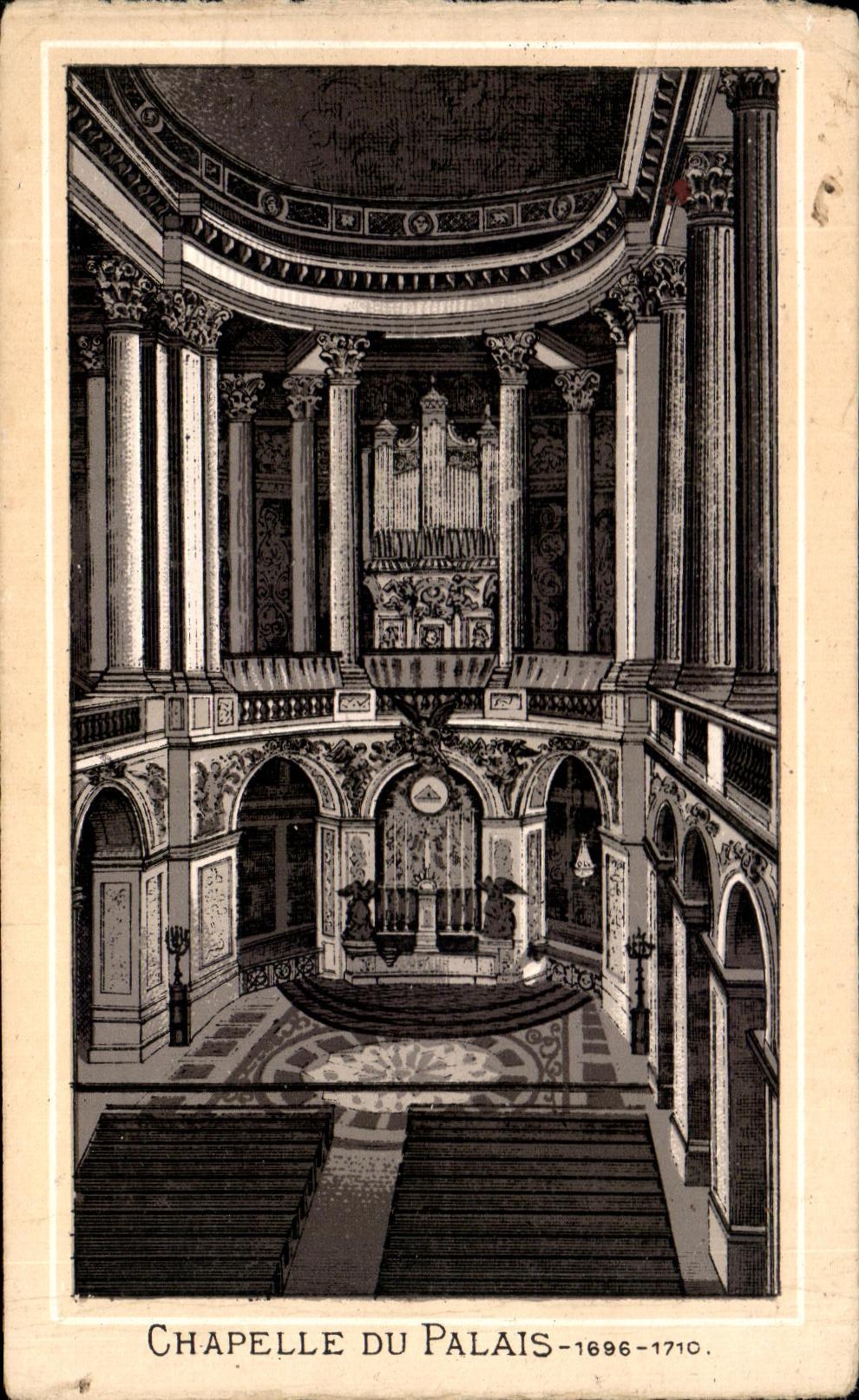 CPA Chapelle Du Palais Versailles