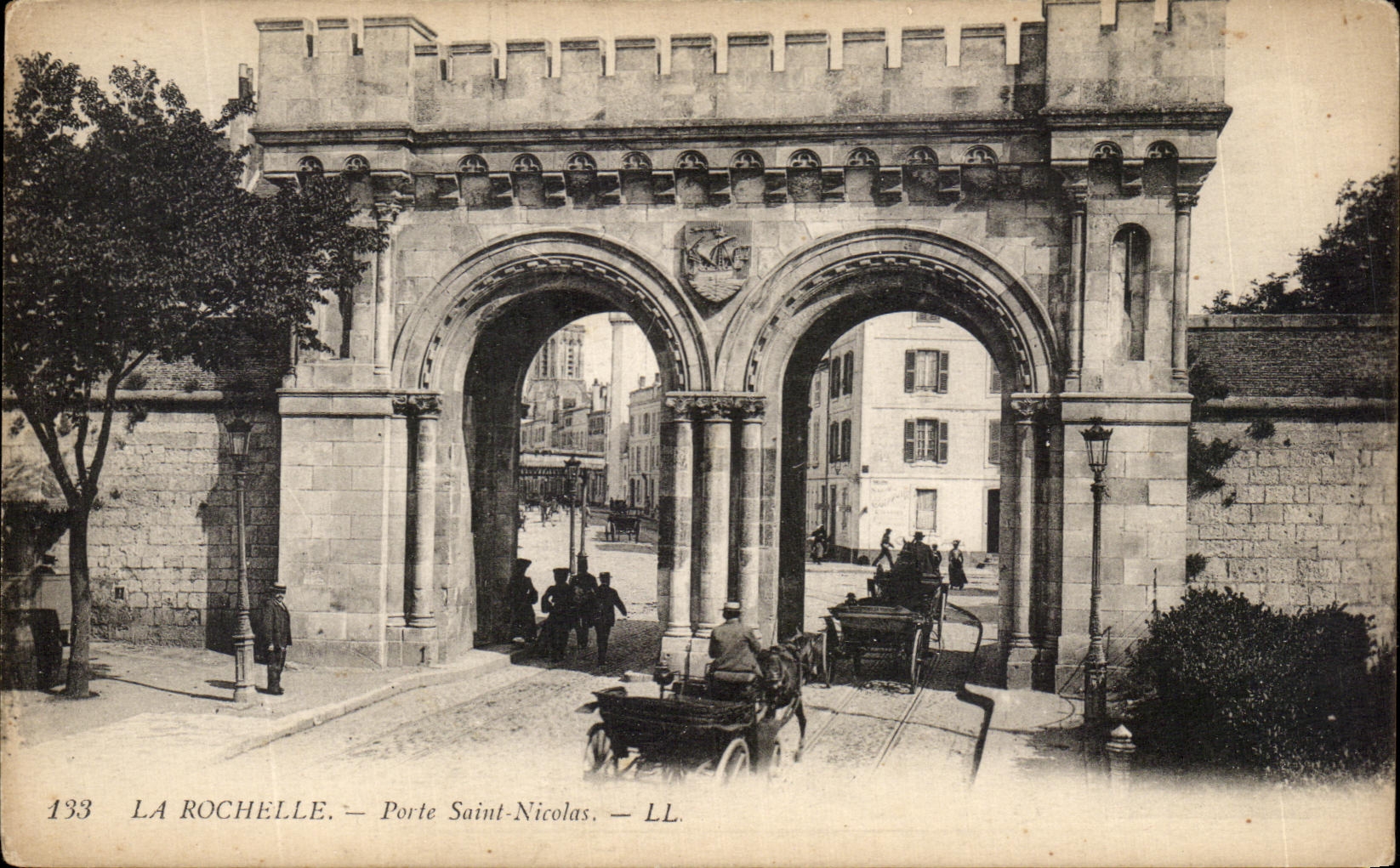 La Rochelle — Porte Saint-Nicolas — LL. n°133
