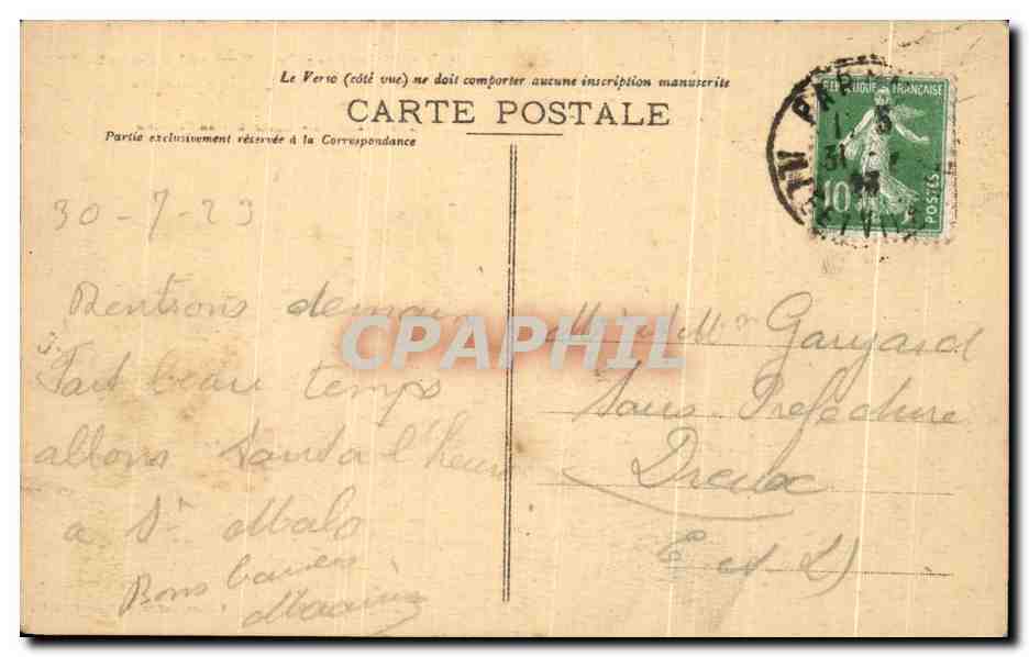 Le Tombeau de Chateaubriand - Le Grand Bé — Saint-Malo — Édition Guérin, St-Malo (1.-et-V.) — Reverso