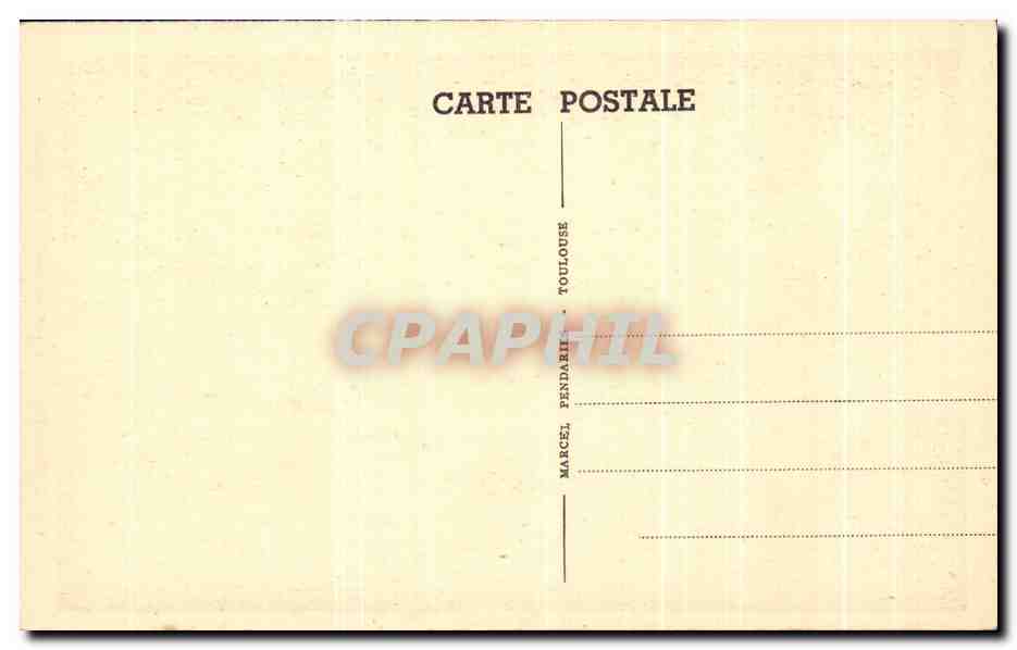 CPA Toulouse Square et Donjon du Capitole — Verso