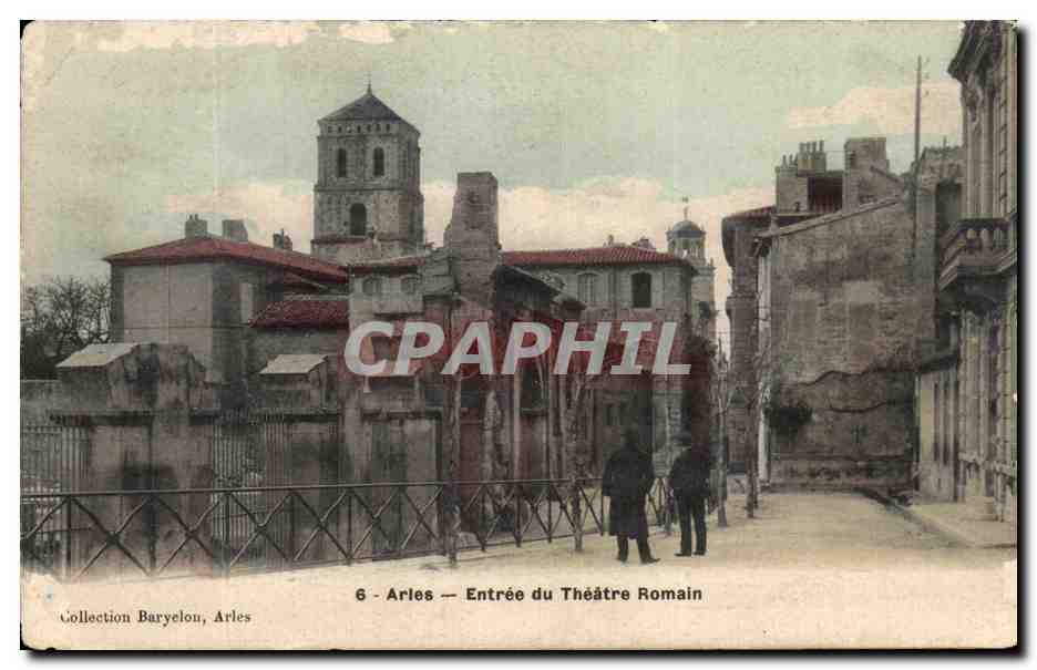 CPA Arles Entree du Theatre Romain