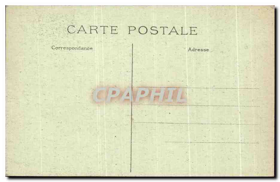 CPA Le Benedictine Fecamp Monument de M A le Grand Aine Fondateur — Rückseite