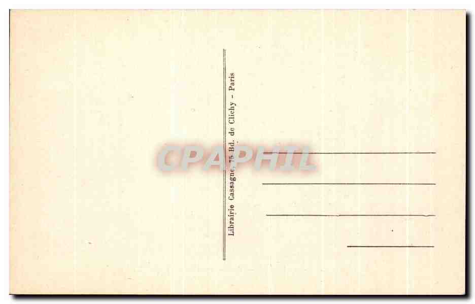 CPA Ancien Paris Le Grand Chatelet au 17eme  — Verso