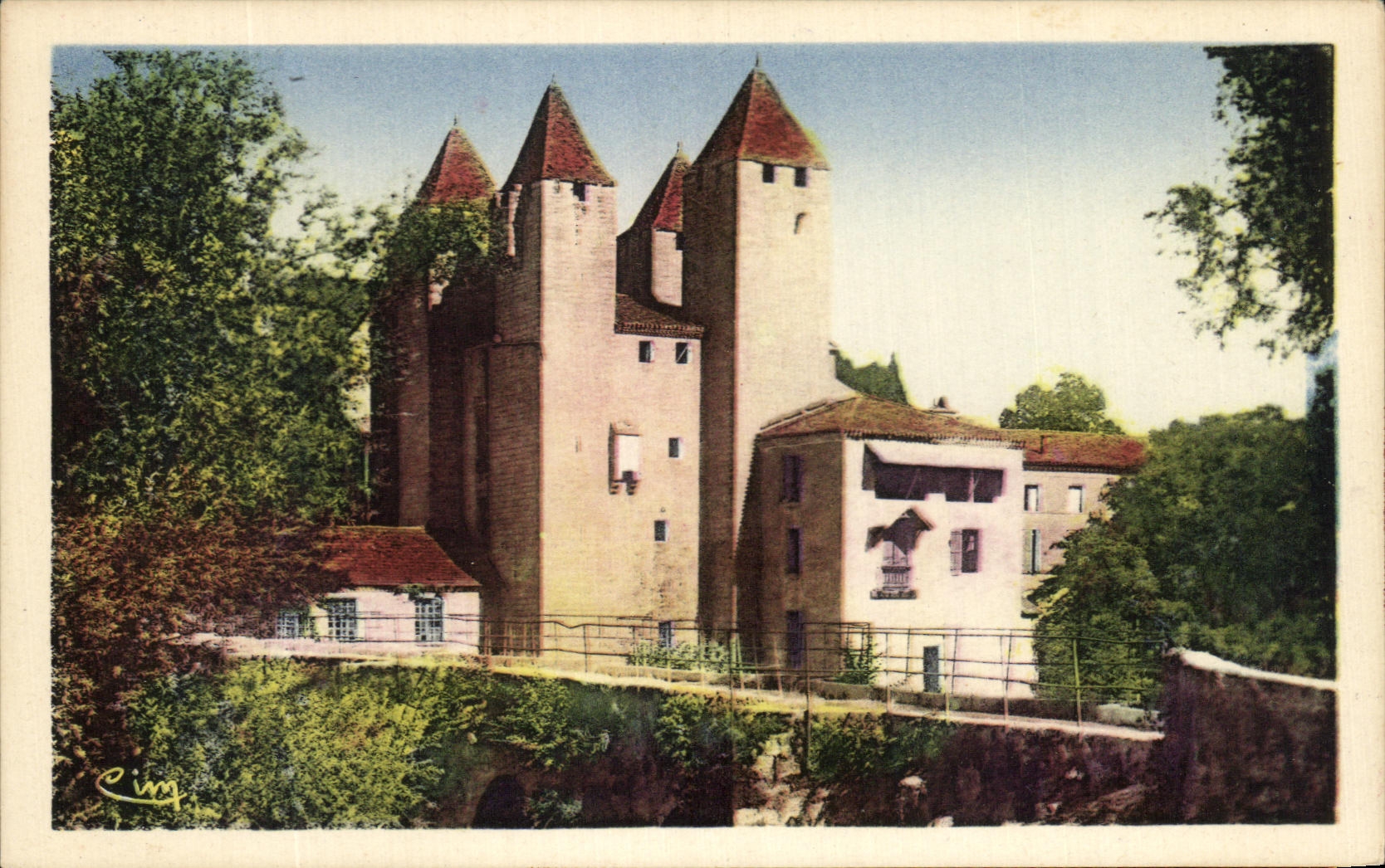 CPA Nerac Le Pont de Brbaste Sur la Gelise 