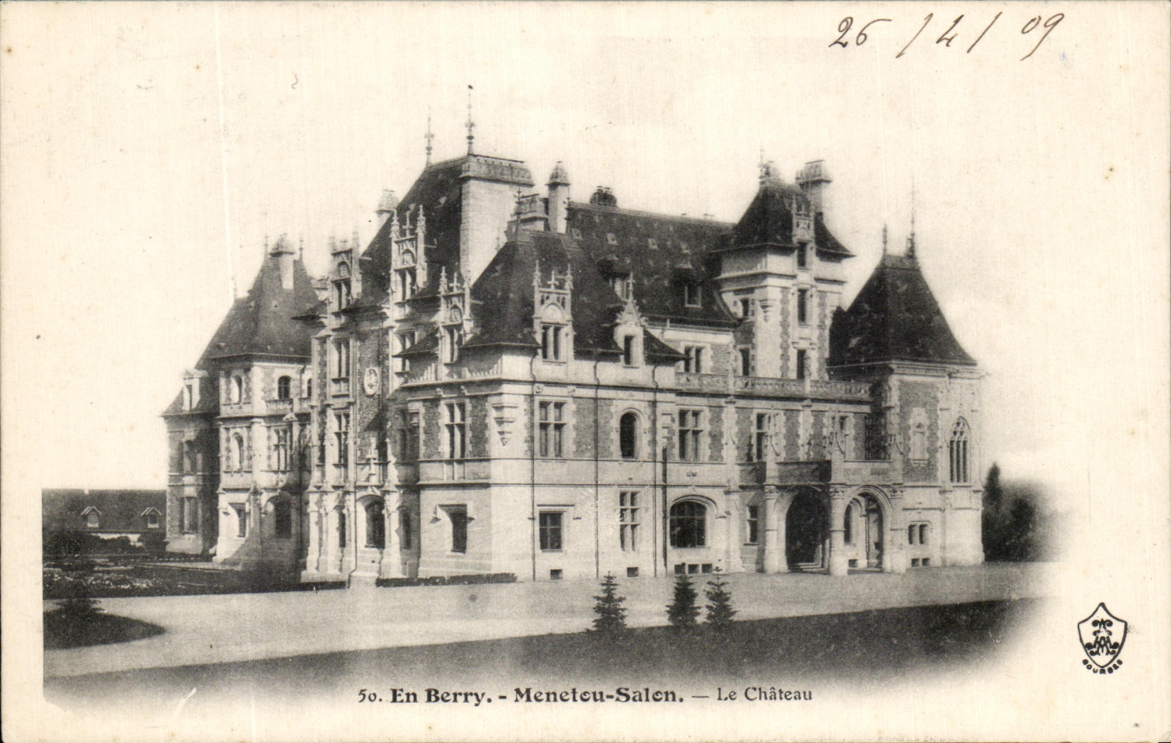 En Berry - Menetou-Salon - Le Château — éditeur A. Ausseil, n° 50