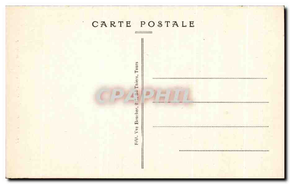 CPA Ste Radegonde Marmoutier la porte de l'Ouest — Rückseite