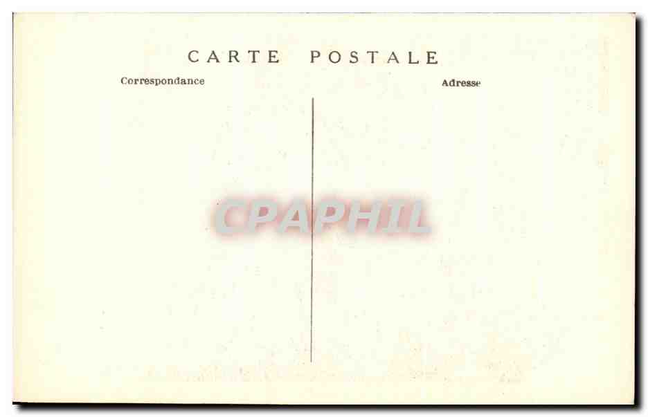 CPA Albert Durer L'enlevement d'Amymone Gravure au Burin Avant 1500 — Verso