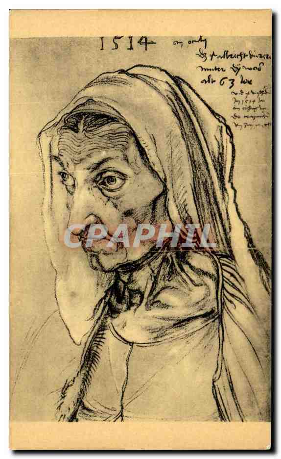 CPA Durer Portail de la Mere de l'Artiste Pierre du Colombiers Albert Durer Albin Berlin Cabinet Des Estampes