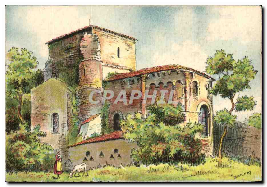 CPA Royan Environs De Royan L'Eglise de Vaux Chevre 