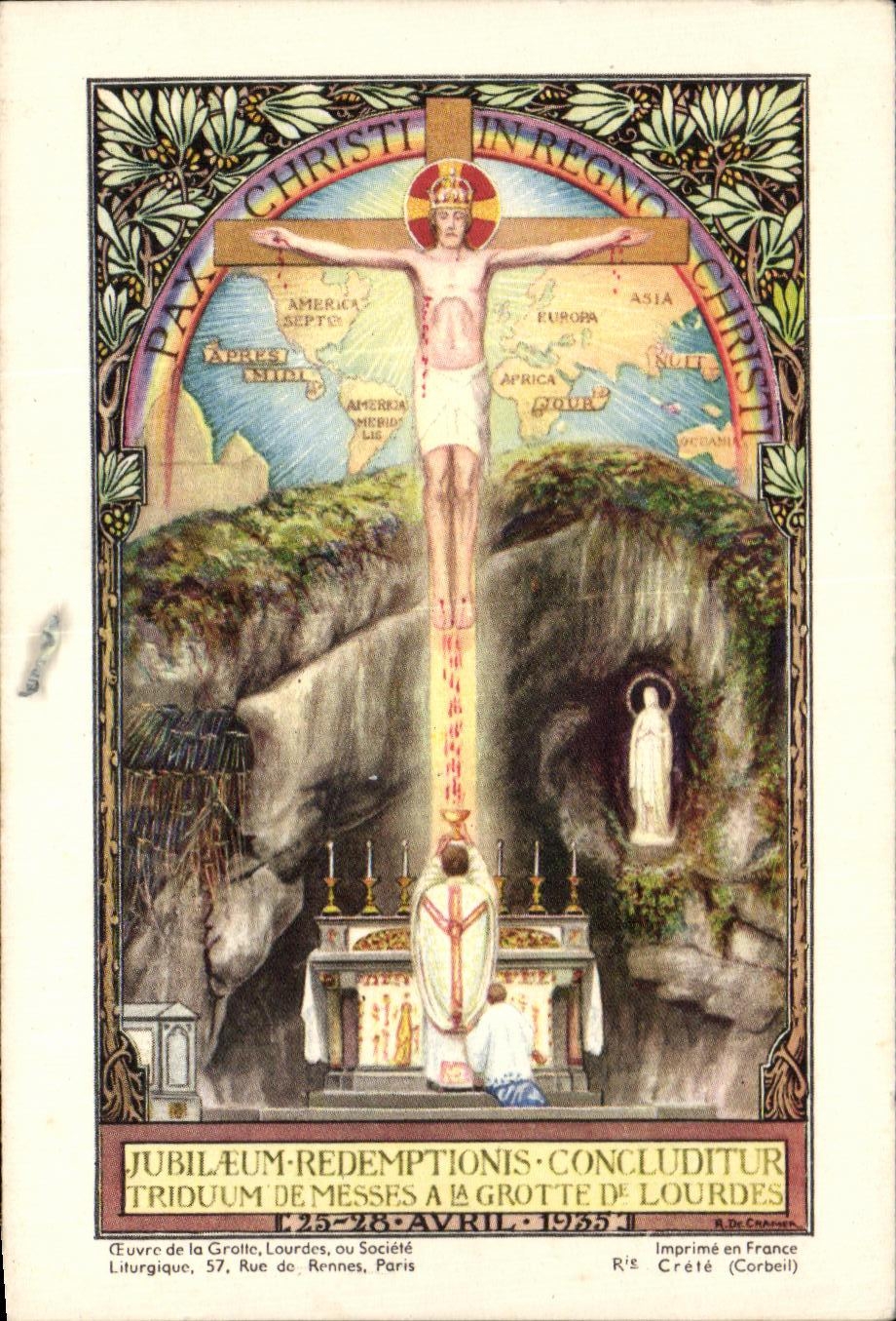 Image Lourdes Christ