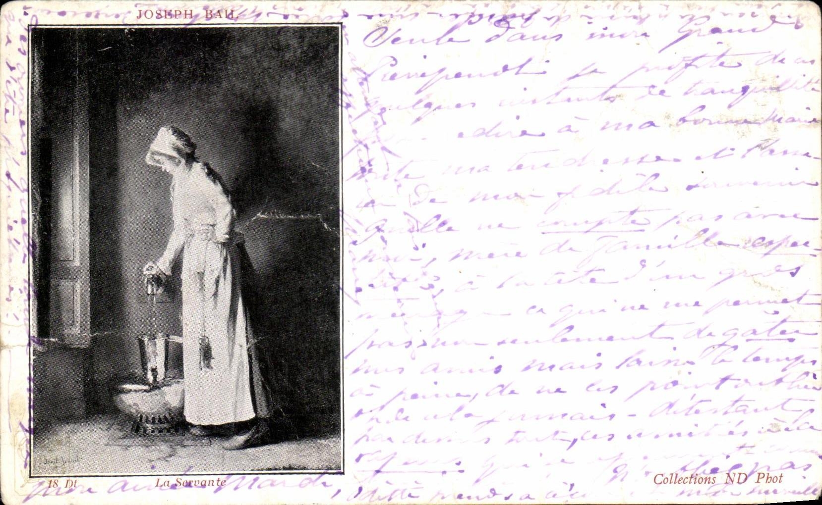 La Servante — Joseph Bau — Collections ND Phot