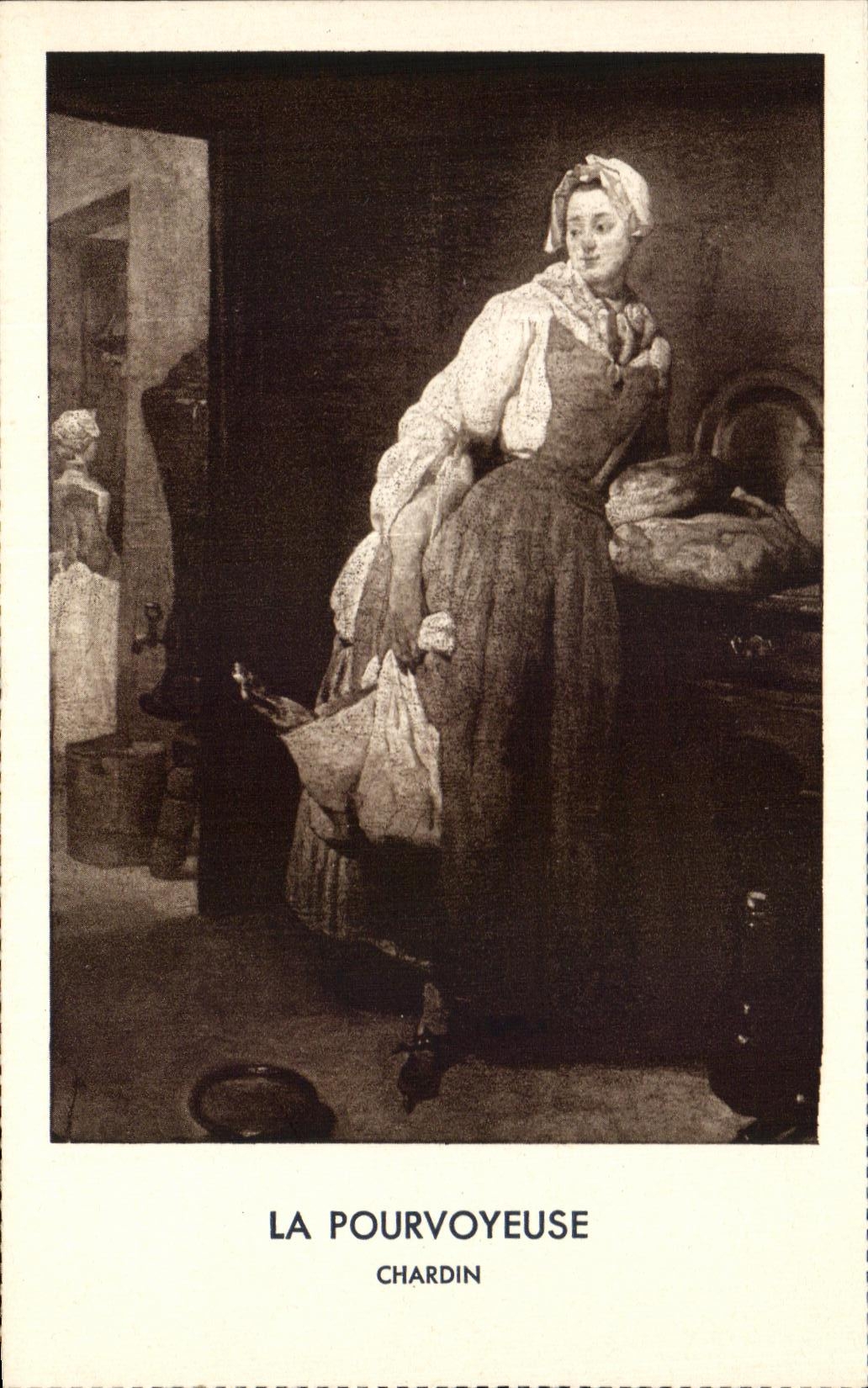 CPA La Pourvoyeuse Chardin
