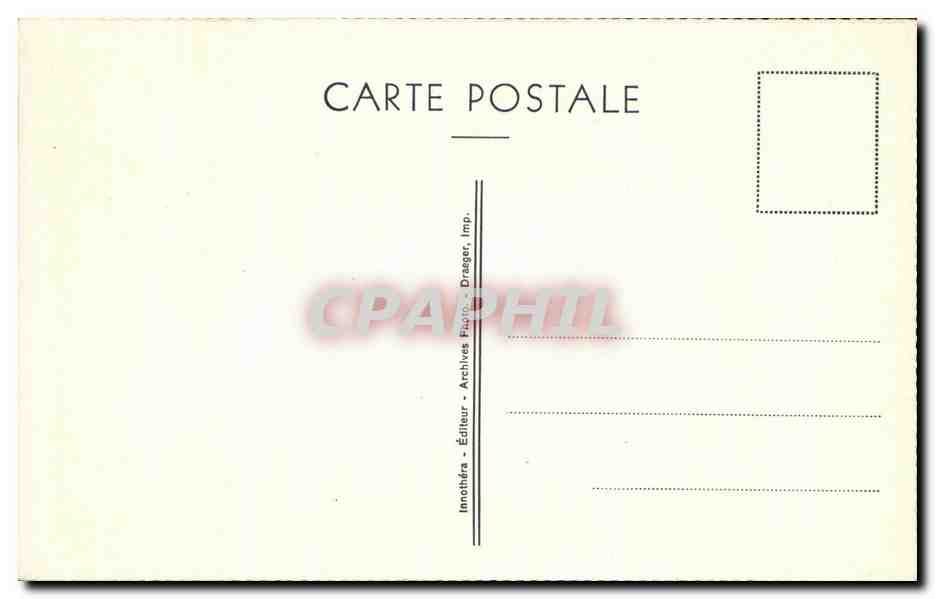 CPA La Pourvoyeuse Chardin — Verso