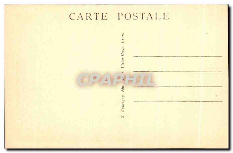 CPA Lyon Abside De Notre Dame De Fourviere — Verso
