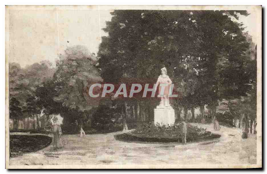 CPA Les Jardins de Rouen Jardin de I'Hotel de Ville