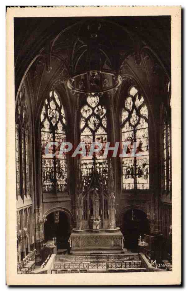 CPA Eglise Saint Gervais Paris La Chapelle De La Vierge