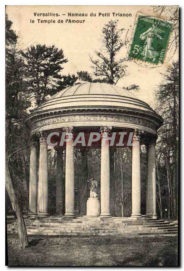 CPA Versailles Hameau Du Petit Trianon Le Temple De l'Amour