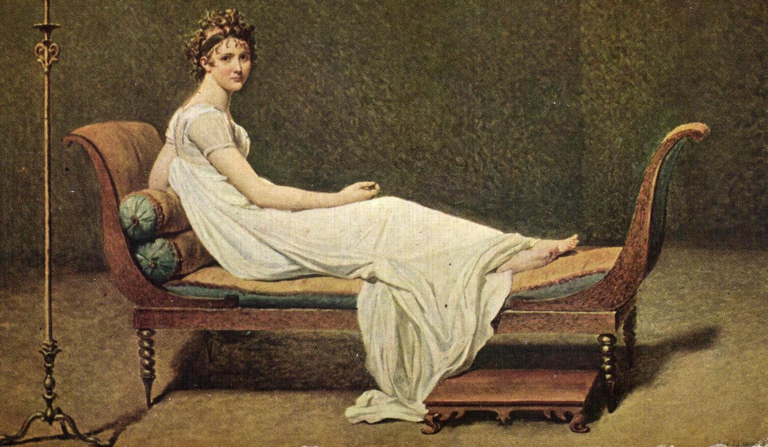 Portrait de Mme Récamier — Jacques-Louis David (1748-1825) — Musée du Louvre (série 847)