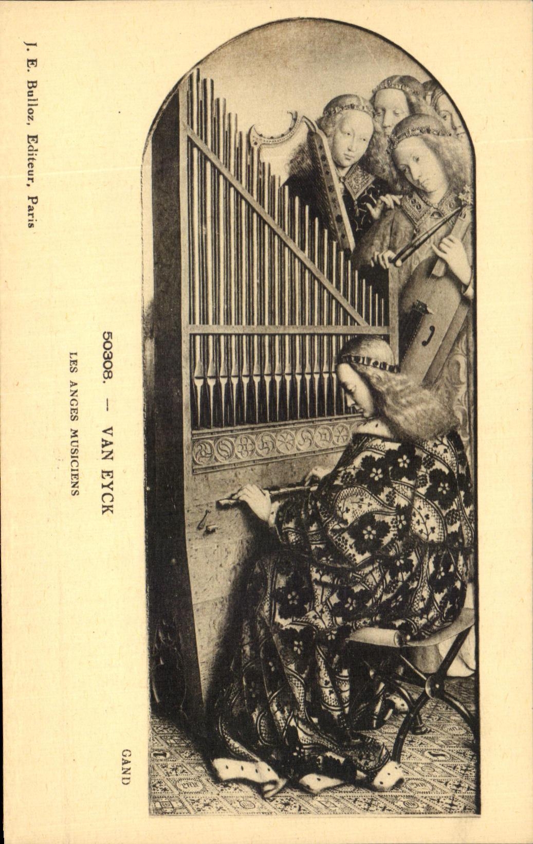 Les Anges Musiciens — Van Eyck — J.E. Balliez, Editeur, Paris, n° 50038