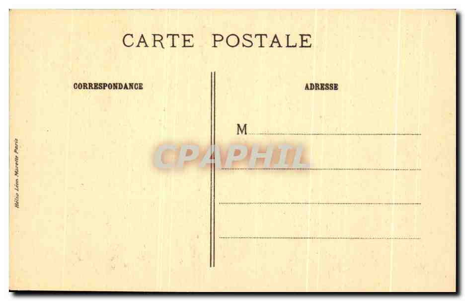 CPA Quentin Metsys Sainte Marie Madeleine Musee D'Anvers — Verso