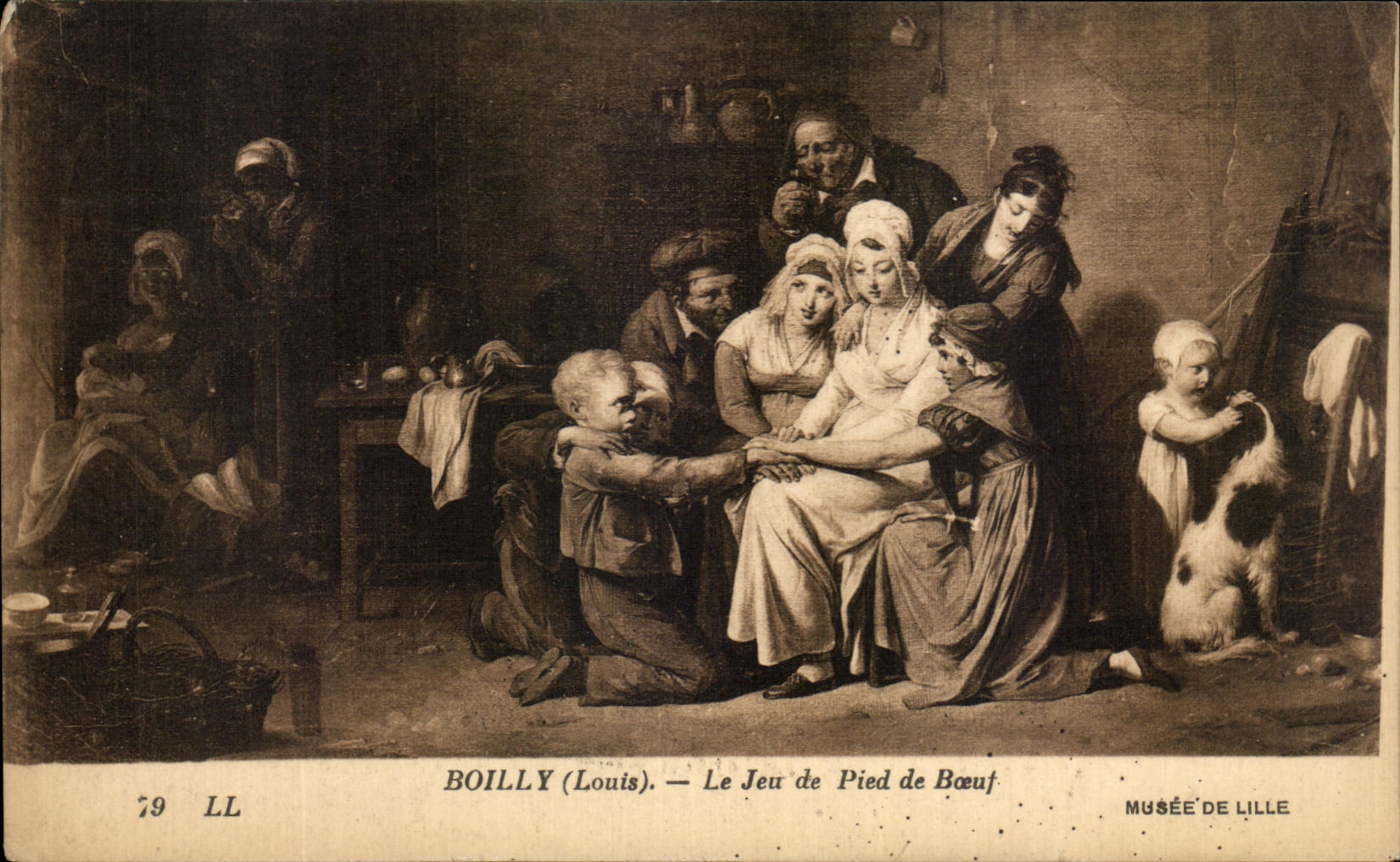 CPA Boilly Le Jeu De Pied De Boeuf Musee De Lille