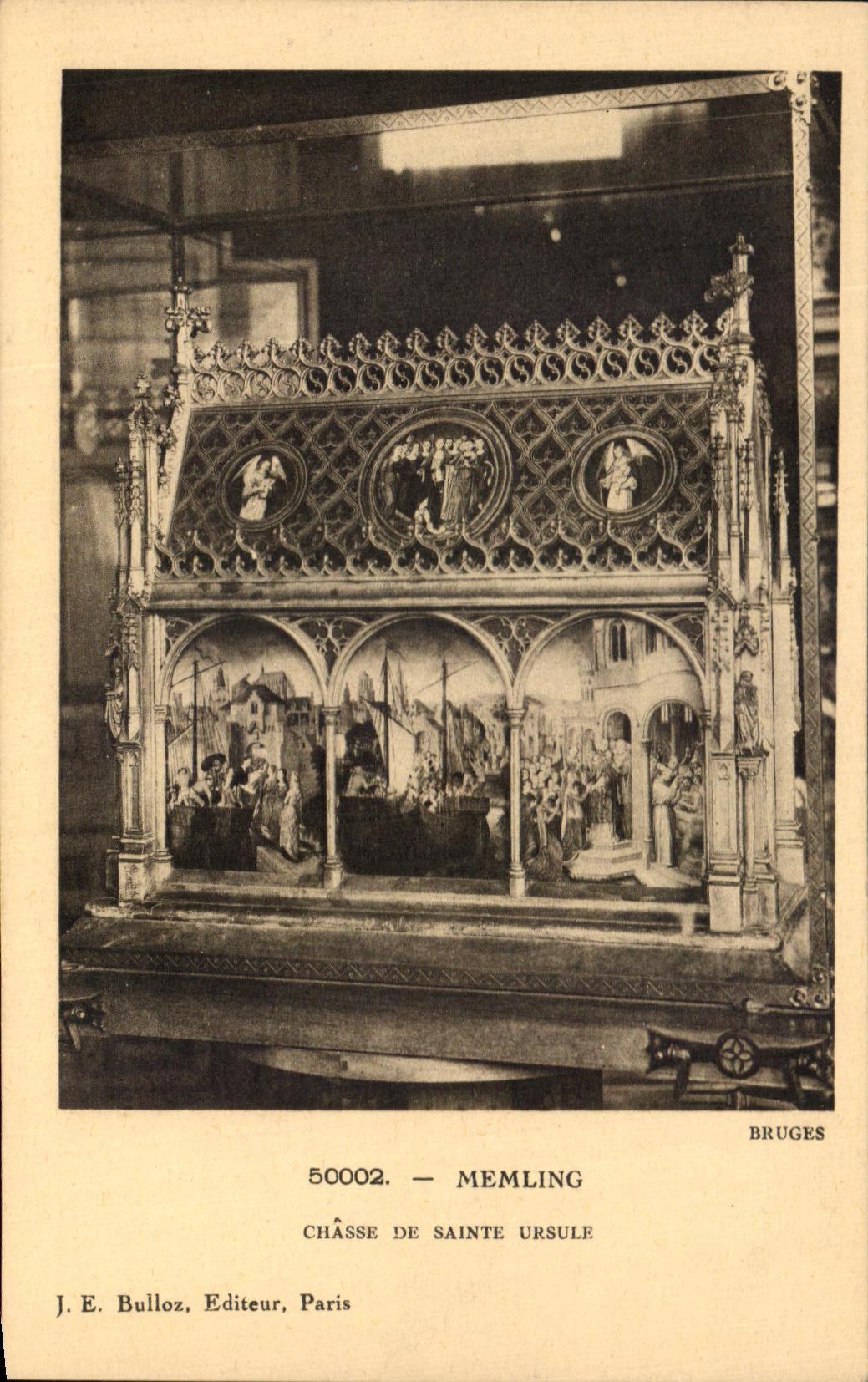 CPA Memling Chasse De Sainte Ursule Bruges 