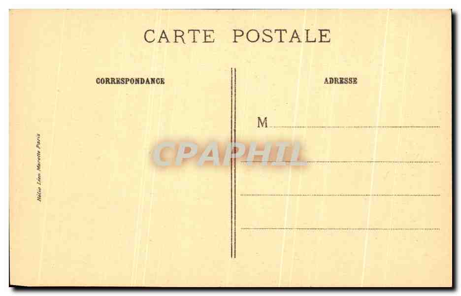 CPA Memling Chasse De Sainte Ursule Bruges  — Rückseite