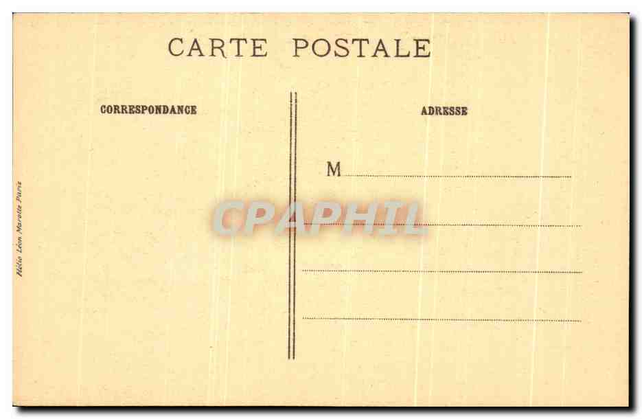 CPA Quentin Metsys La Mise Au Tombeau Musee d'Anvers — Verso
