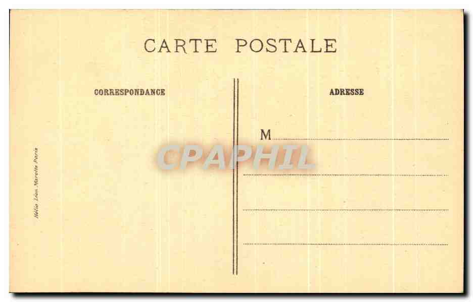 CPA Van Eyck Les anges Chanteurs Gand  — Verso
