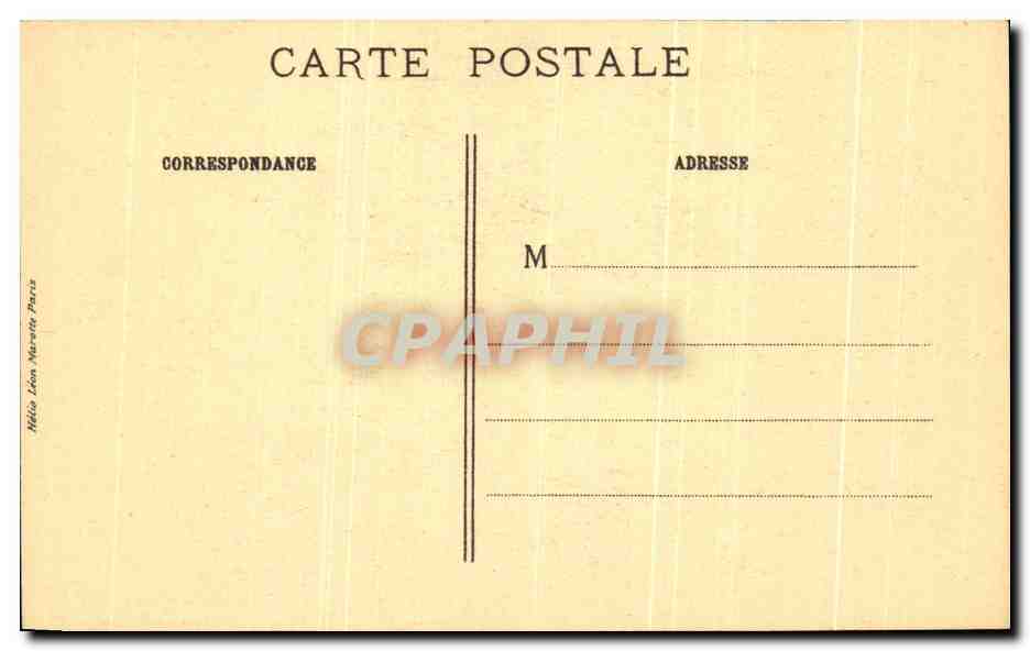 CPA Van Des Weydesn Les Sept Sacrements Musee d'Anvers — Verso