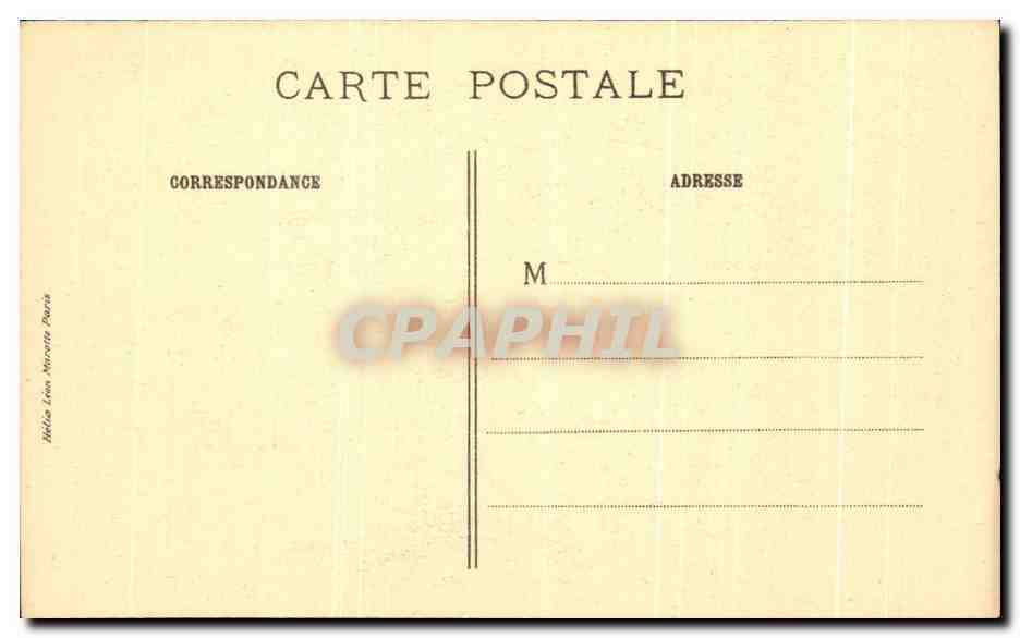 CPA Van Des Weydesn L'Homme A La Fleche Musee de Bruxelles  — Verso