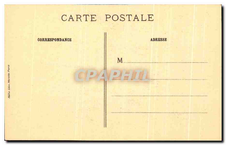 CPA Le Maitre De L'Annonciation L'Annonciation Eglise de la Madeleine a Aix  — Verso