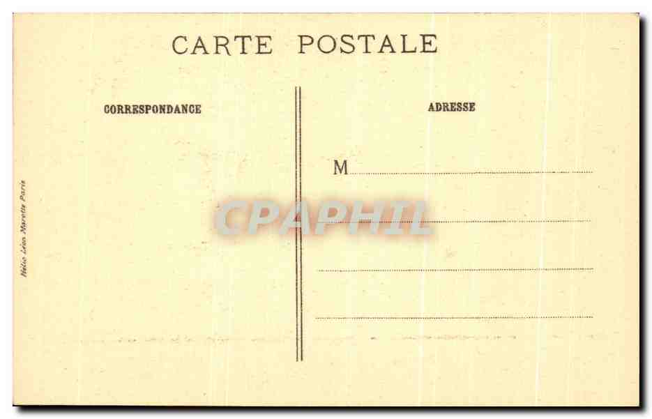 CPA Broederlam La Presentation Et La Fuite En Egypte Musee de Dijon  — Verso