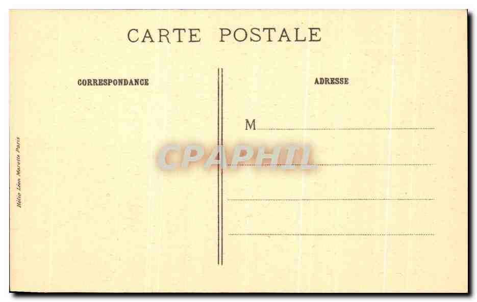 CPA Breughel Le Denombrement De Bethleem — Verso