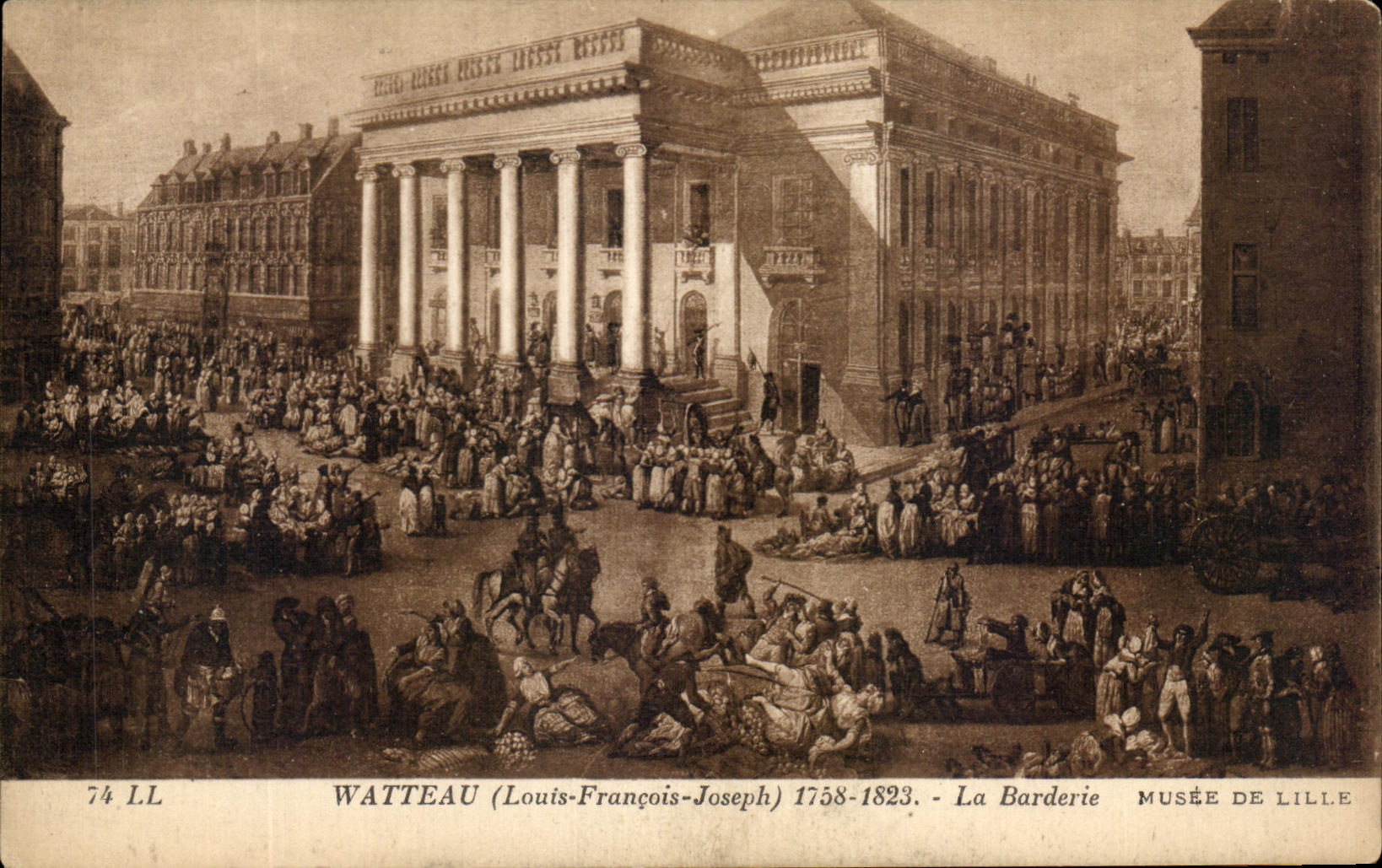 CPA Watteau La Barderie Musee De Lille