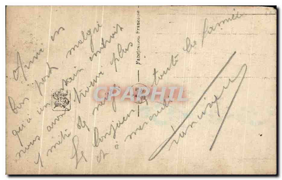 CPA Salon Cottenet Le Joli Papillon — Verso