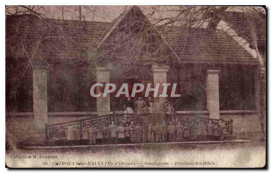 St-Trojan-les-Bains (Île d'Oléron) — Sanatorium - Pavillon des Bébés