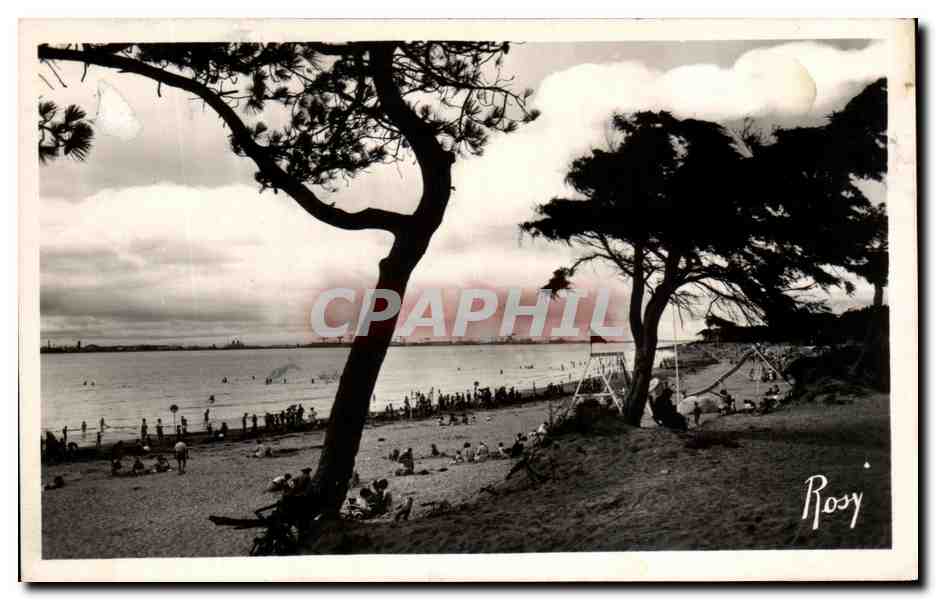 CPA Saint Brevin Les Pins La Place Prise Des Dunes
