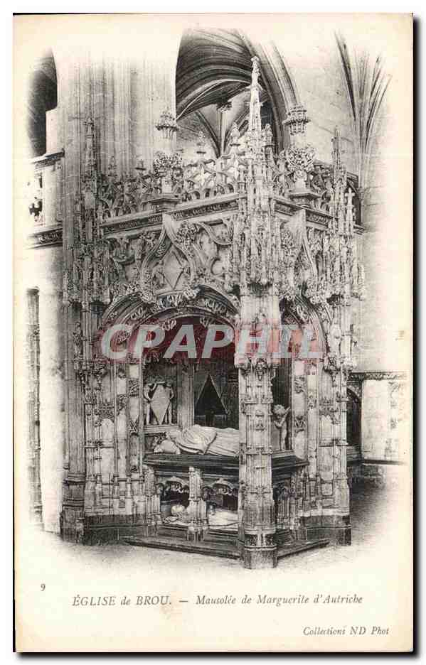 Église de Brou — Mausolée de Marguerite d'Autriche — Collections ND Phot